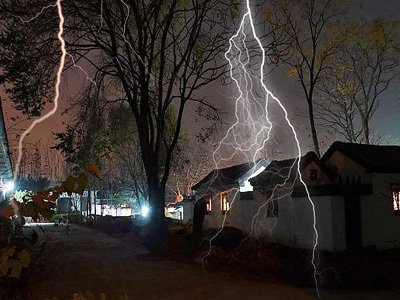 雷電對(duì)建筑物的危害